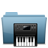 Blue Folder Music Alt Icon